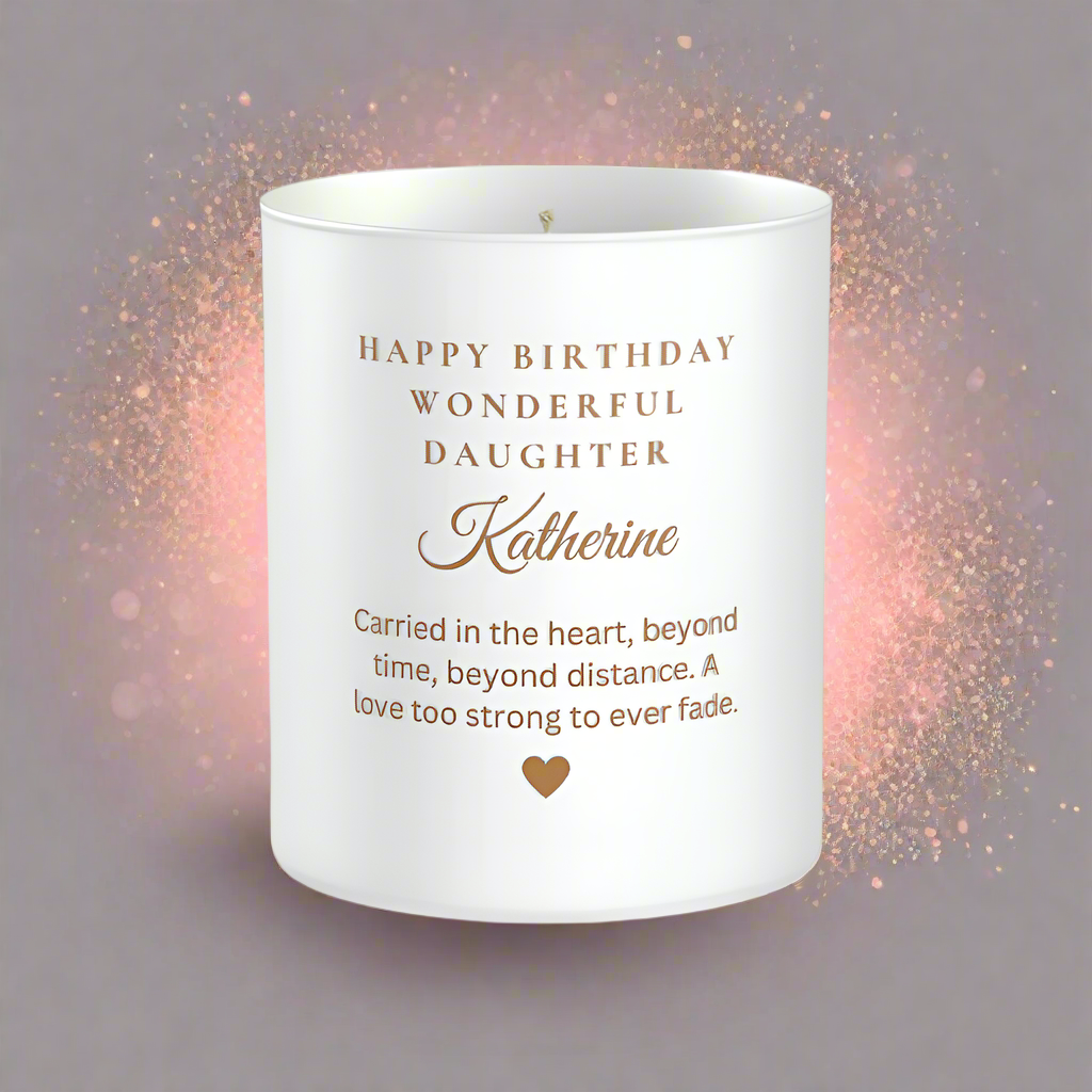 Daughter Gift, Daughter Candle, Birthday Gift For Daughter