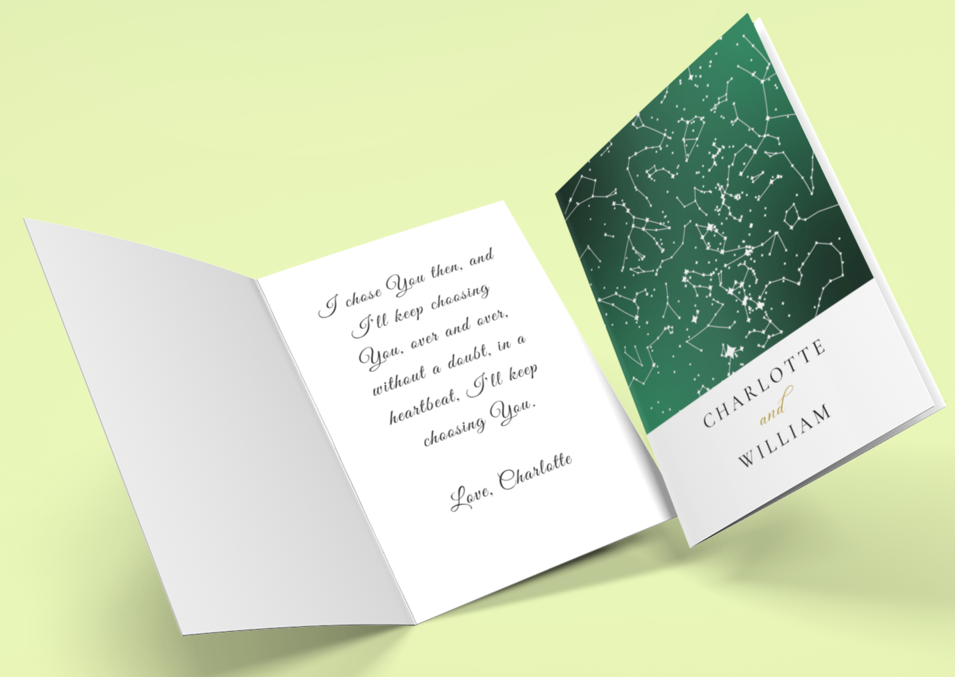 Anniversary Card For Him, For Her, Greeting Card For Girlfriend, Wife, Husband, Boyfriend