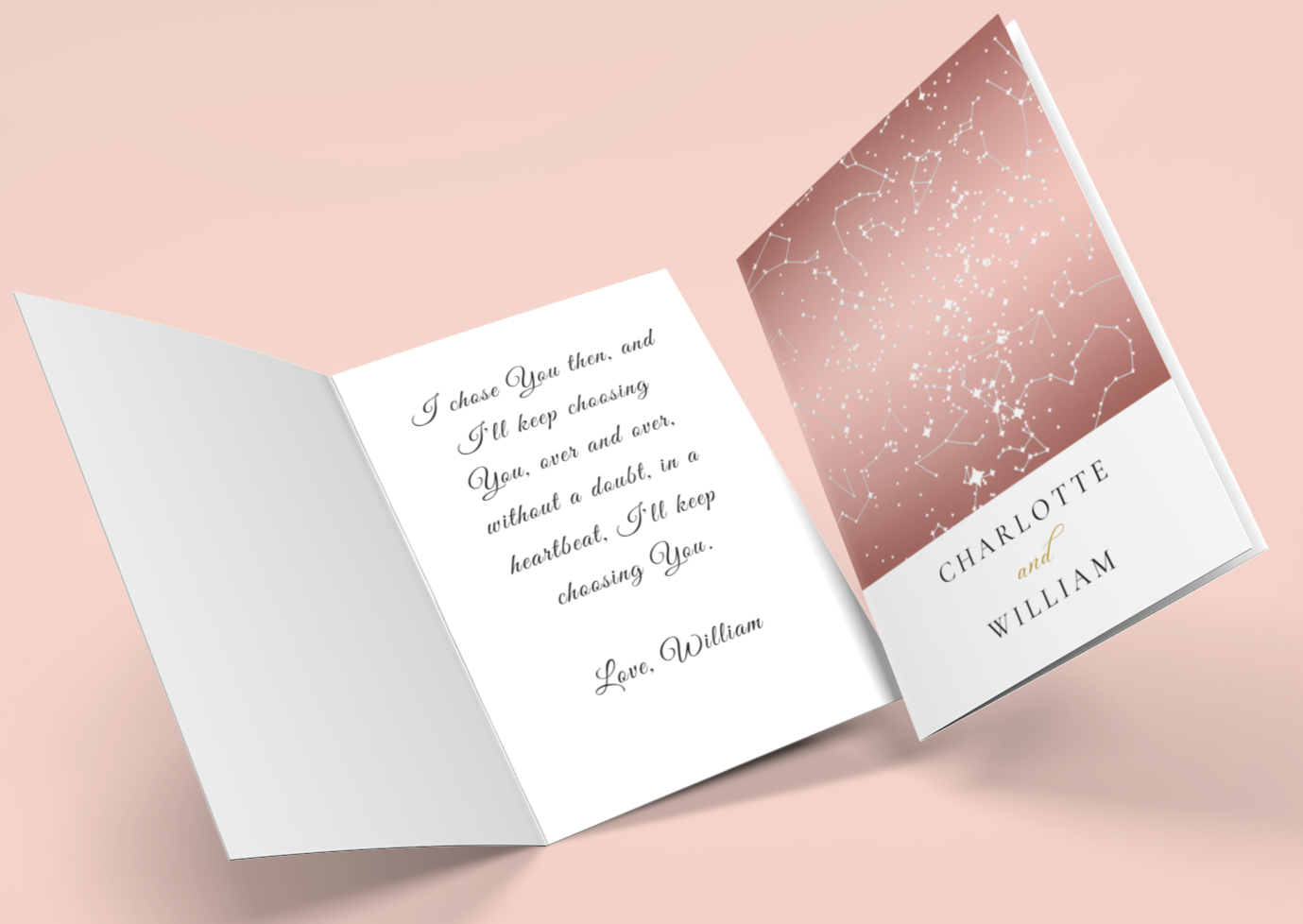 Anniversary Card For Him, For Her, Greeting Card For Girlfriend, Wife, Husband, Boyfriend