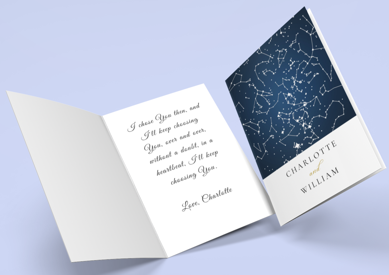 Anniversary Card For Him, For Her, Greeting Card For Girlfriend, Wife, Husband, Boyfriend