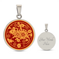 Year of Rat Zodiac Necklace For Women, Chinese Zodiac Necklace Gift For Women