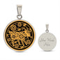 Year of the Goat Pendant Necklace, Chinese Zodiac Necklace