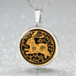 Year Of The Rabbit Pendant, 2023 Chinese Lunar New Year Necklace