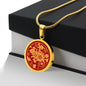 Year of Rat Zodiac Necklace For Women, Chinese Zodiac Necklace Gift For Women
