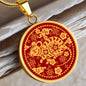 Year of Rat Zodiac Necklace For Women, Chinese Zodiac Necklace Gift For Women