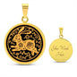 Year Of The Rabbit Pendant, 2023 Chinese Lunar New Year Necklace