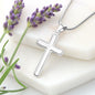 Cross Necklace, Engraving Cross Necklace For Women