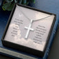 Cross Necklace, Engraving Cross Necklace For Women