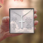 Cross Necklace, Engraving Cross Necklace For Women
