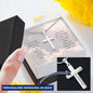 Cross Necklace, Engraving Cross Necklace For Women