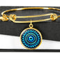 Evil Eye Bracelet, Evil Eye Bangle, Personalised Evil Eye Pendant