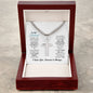 Relidious Gift, Engraving Cross Necklace, Gift For Husband