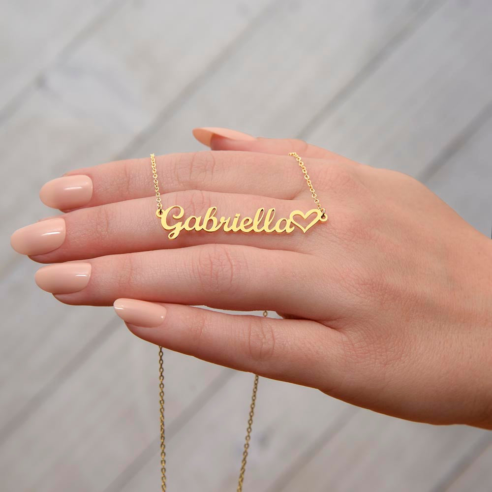 Personalised Name Necklace, Birthday and Christmas Gift For Daughter