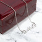 Dog Mom Gift, Custom Name and Paw, Necklace For Dog Mom