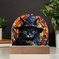 Halloween Cat Decor Black Cat Creepy Cat Spooky Cat