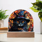 Halloween Cat Decor Black Cat Creepy Cat Spooky Cat