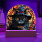 Halloween Cat Decor Black Cat Creepy Cat Spooky Cat