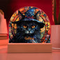 Halloween Cat Decor Black Cat Creepy Cat Spooky Cat