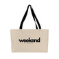 Weekend Vibes, Premium Large Tote Bag For Women