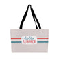 Minimalist Summer Tote Bag with Cream Rope Handle