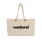 Weekend Vibes, Premium Large Tote Bag For Women