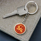 The Year of Rabbit Key Ring, Gift For Women and Men