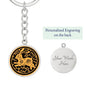 The Year of the Rabbit Keychain, Lunar New Year Keyring Gift For Women and Men