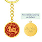 The Year of Rabbit Key Ring, Gift For Women and Men