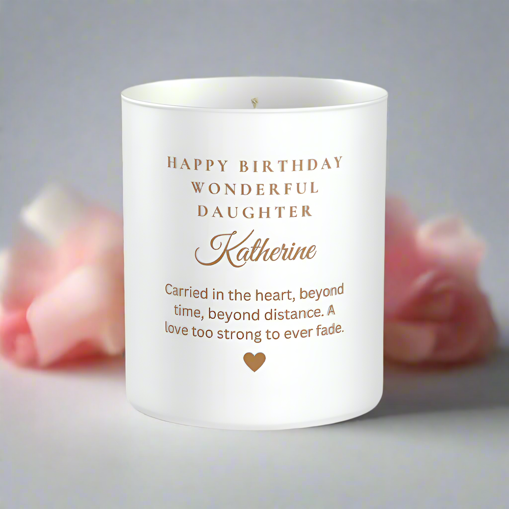 Daughter Gift, Daughter Candle, Birthday Gift For Daughter