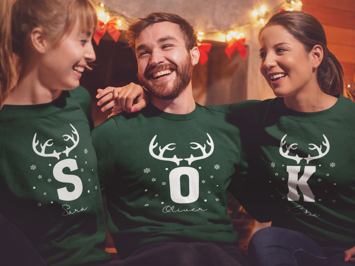 Cozy Up This Holiday Season with Personalized Family Christmas Sweatshirts