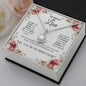 Bridesmaids Gift, Personalized Gift For Wedding, Stud CZ White Gold Finish, Proposal Gift For Bridesmaid