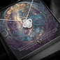 Virgo Women Necklace Gift, Virgo Zodiac Gift, Gold Finished Pendant Necklace For Her