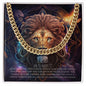 Leo Men Necklace Gift, Leo Zodiac Gift, Necklace For Men