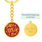 The Year of the Wood Dragon Keychain, Keyring For Women and Men