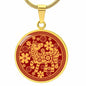 Year of the Horse Chinese Zodiac Pendant Necklace