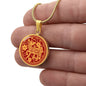 Year of the Horse Chinese Zodiac Pendant Necklace