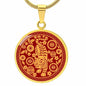 Year of the Tiger, Chinese Zodiac Pendant Necklace Gift For Women