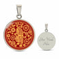 Year of the Tiger, Chinese Zodiac Pendant Necklace Gift For Women