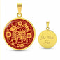 The Year of the Dog Chinese Zodiac Pendant Necklace Gift For Women