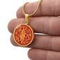 Year of the Tiger, Chinese Zodiac Pendant Necklace Gift For Women