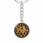 Chinese Zodiac Keychain, Year of the Rooster,For Women and Men