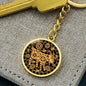 Year of Goat Chinese Zodiac Keychain Gift For Men and Women