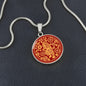 Year of the Tiger, Chinese Zodiac Pendant Necklace Gift For Women