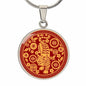 Year of the Tiger, Chinese Zodiac Pendant Necklace Gift For Women