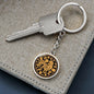 Chinese Zodiac Keychain, Year of the Rooster,For Women and Men