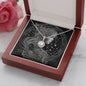 Virgo Zodiac Necklace Gift, CZ Pendant Necklace For Women, Gift For Her