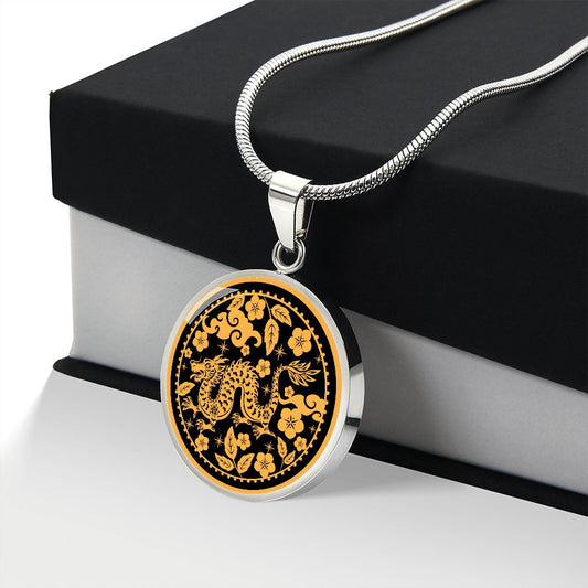 Year of Wood Dragon, Chinese Dragon Necklace, Year of Dragon Necklace, Chinese New Year Celebration