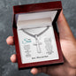 Son Necklace, Cross Necklace, Chain Necklace, Gift For Son