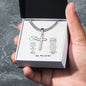 Son Necklace, Cross Necklace, Chain Necklace, Gift For Son
