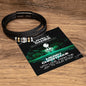 Faux Leather, Christmas Gift, Gamer Boyfriend Bracelet Gift, Men's Bracelet